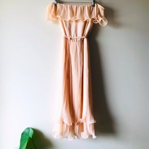 Off the shoulder dress